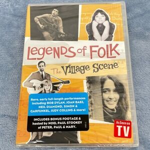 Legends of Folk The Village Scene DVD - Bob Dylan, Neil Diamond, & More